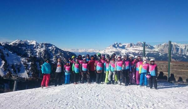  Włochy - Pinzolo - obóz narciarski race - samolot