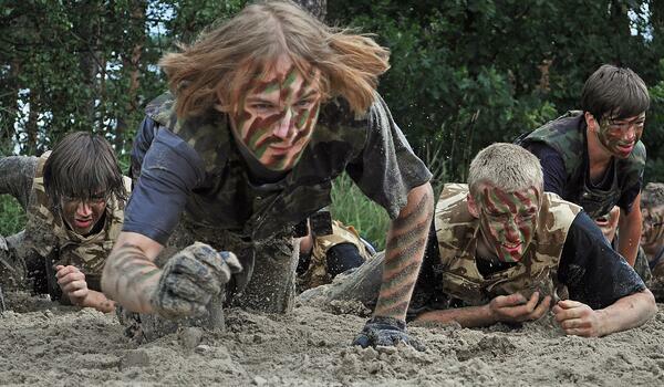  Złoty Potok - JURA - military camp - obóz militarny